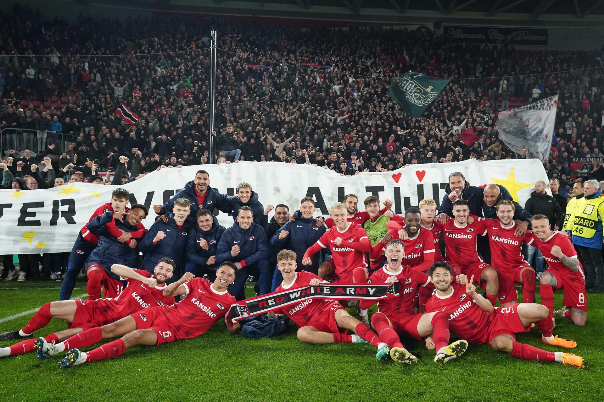 AZ Alkmaar batió a Anderlecht en los penales y pasó a semis en la Conference League