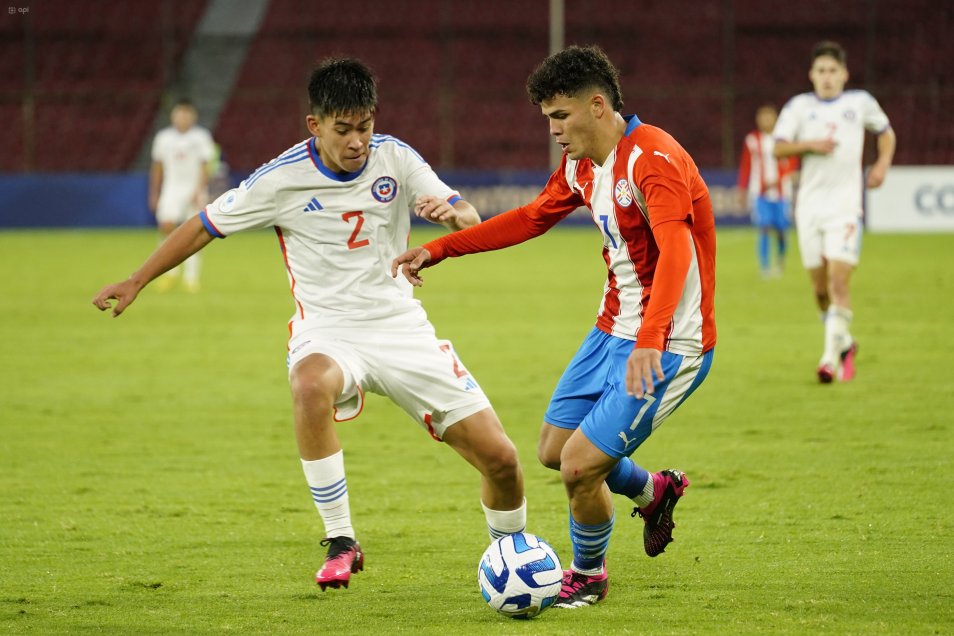 La Roja sub 17 dijo adiós al Sudamericano con una aciaga caída ante Paraguay