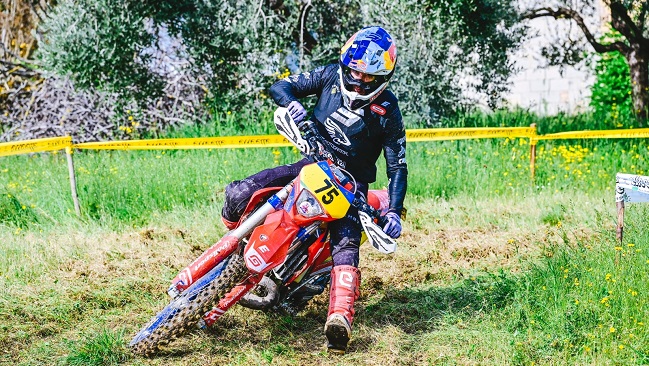 Benjamín Herrera fue sexto en nueva fecha del Italiano de Enduro