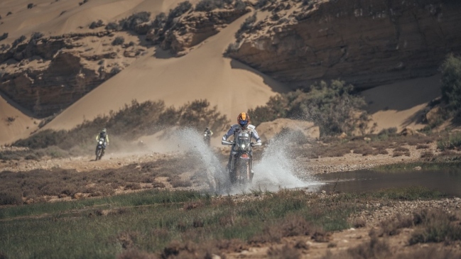 Tomás de Gavardo se extravió y perdió posiciones en el Marruecos Challenge