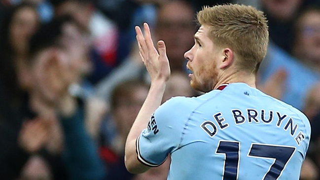 [VIDEO] Kevin De Bruyne marcó el tercero de Manchester City sobre Arsenal