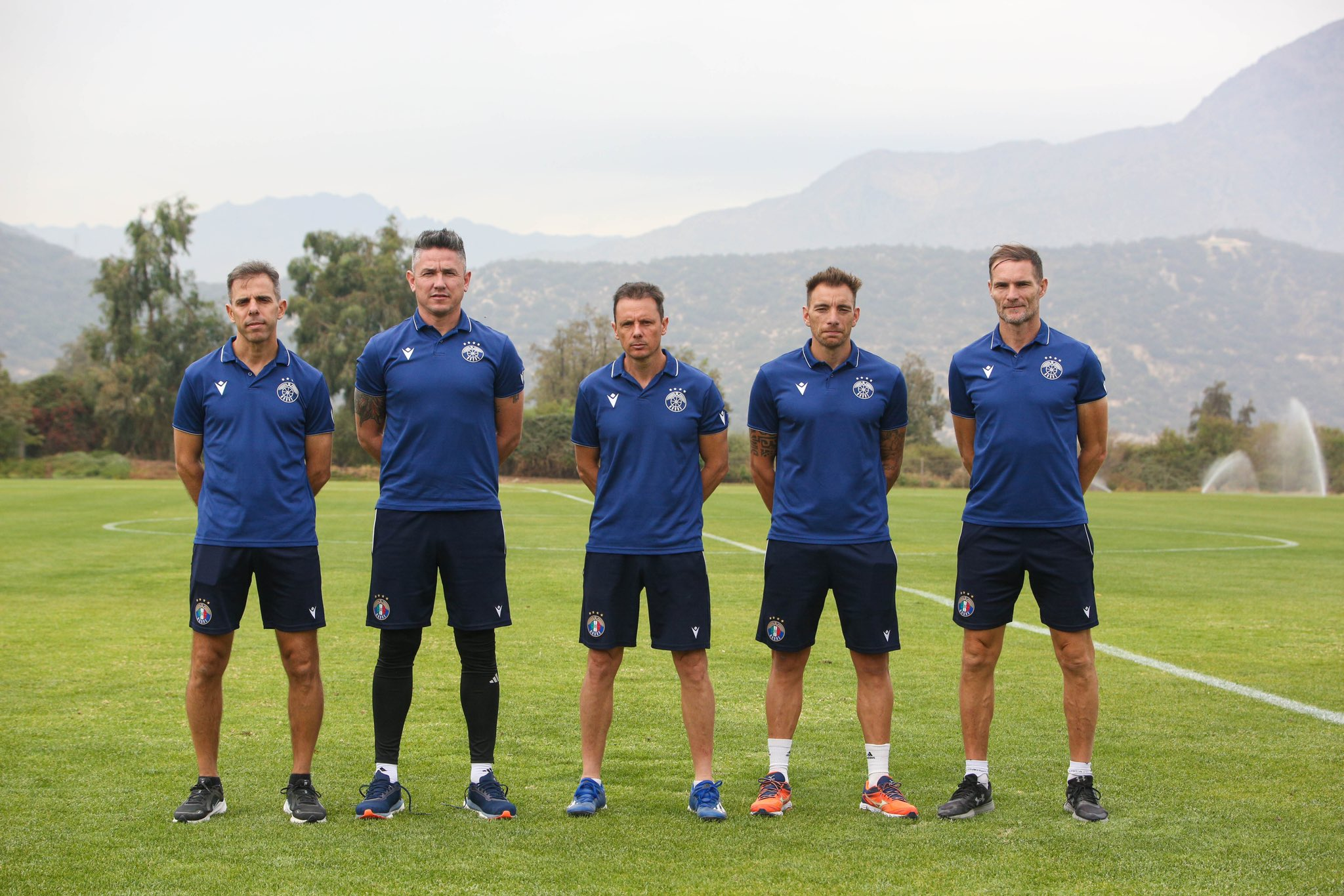 Marcogiuseppe inició su ciclo en Audax Italiano con Gustavo Canales y Jonathan Bottinelli como ayudantes