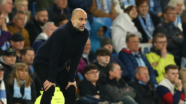 Guardiola: Aún no pienso en el partido con Real Madrid