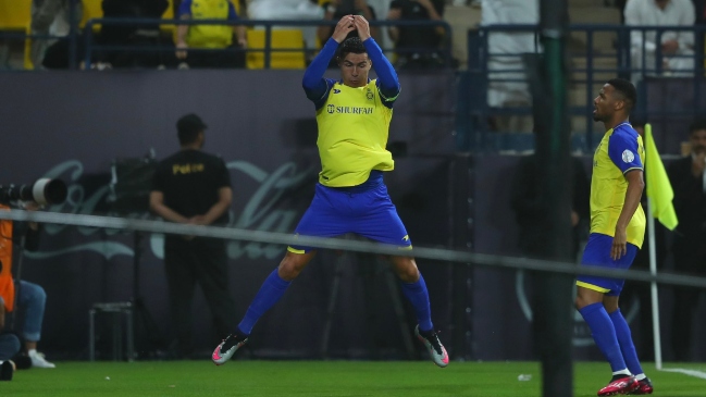 Cristiano Ronaldo marcó el camino en abultada victoria de Al Nassr en Arabia Saudita