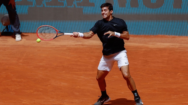 Cristian Garin enfrenta al serbio Miomir Kecmanovic en el Masters de Madrid