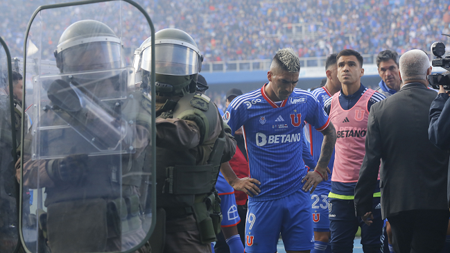 ANFP decidió que el resto del clásico universitario se jugará sin público