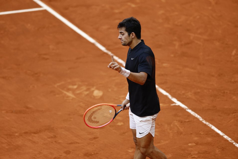 Garin se estrelló ante un inspirado Fritz y dijo adiós a Madrid