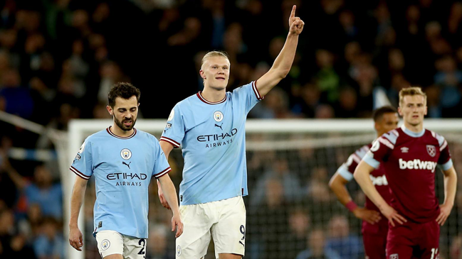 Manchester City tumbó a West Ham y asaltó la punta en histórica jornada de Haaland