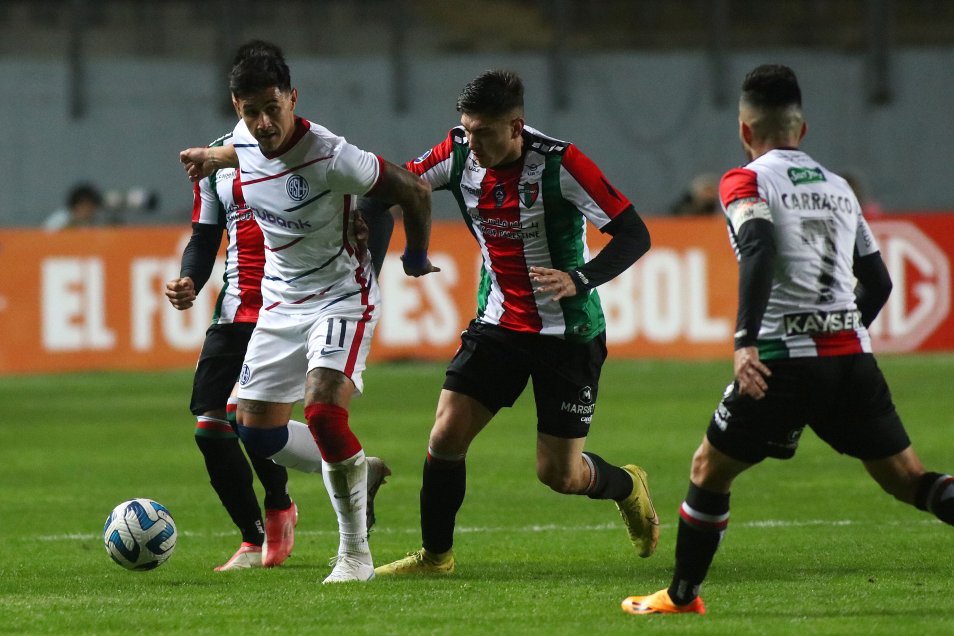 Palestino quedó con exigente tarea en Copa Sudamericana tras enredarse con San Lorenzo