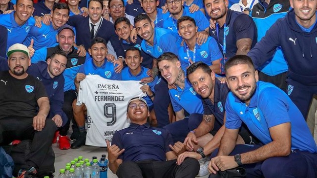 Plantel de Bolívar le dedicó triunfo en Libertadores a Ronnie Fernández