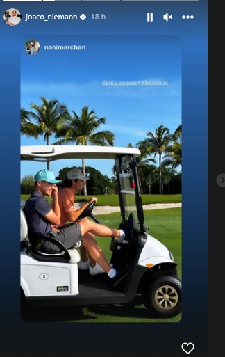 Joaquín Niemann y Mito Pereira compartieron con el piloto de F1 Lando Norris