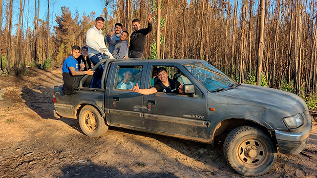 Plantel de Huachipato nuevamente acudió en ayuda de damnificados
