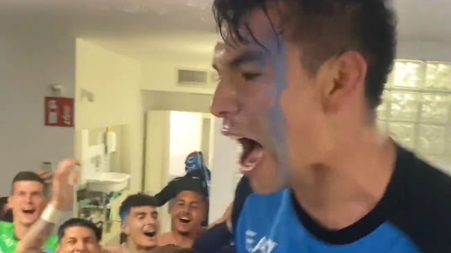 El alocado festejo en el camarín de Napoli tras conquistar el título en Italia
