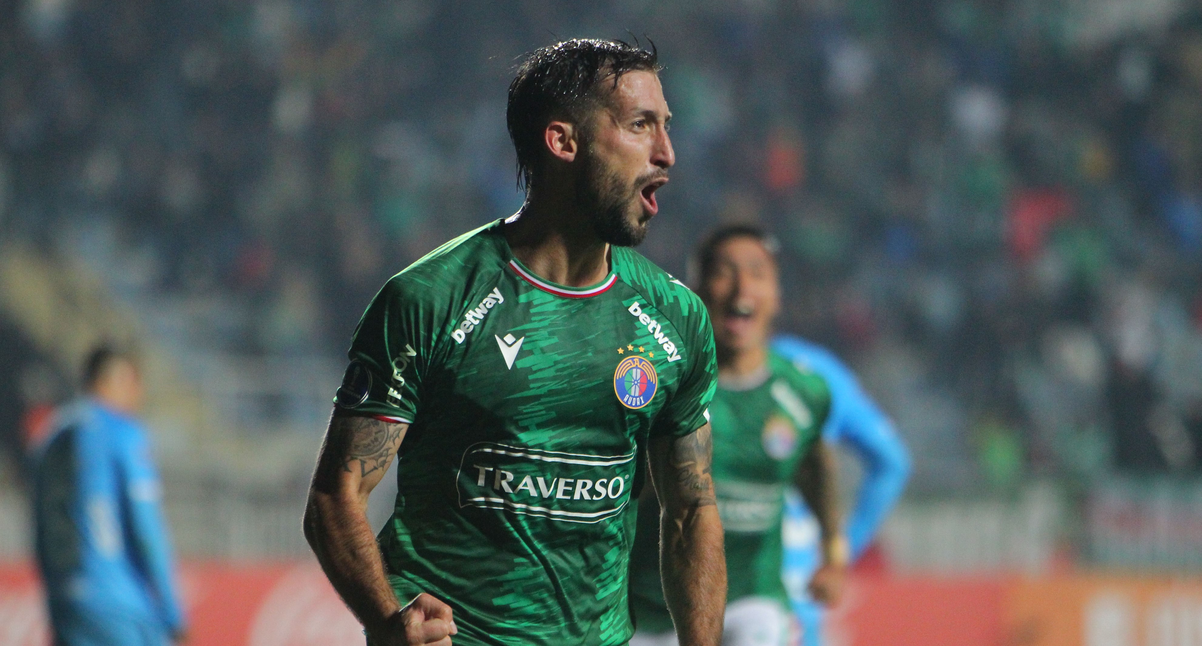 Gonzalo Sosa dio ventaja a Audax Italiano con golazo de cabeza a Blooming