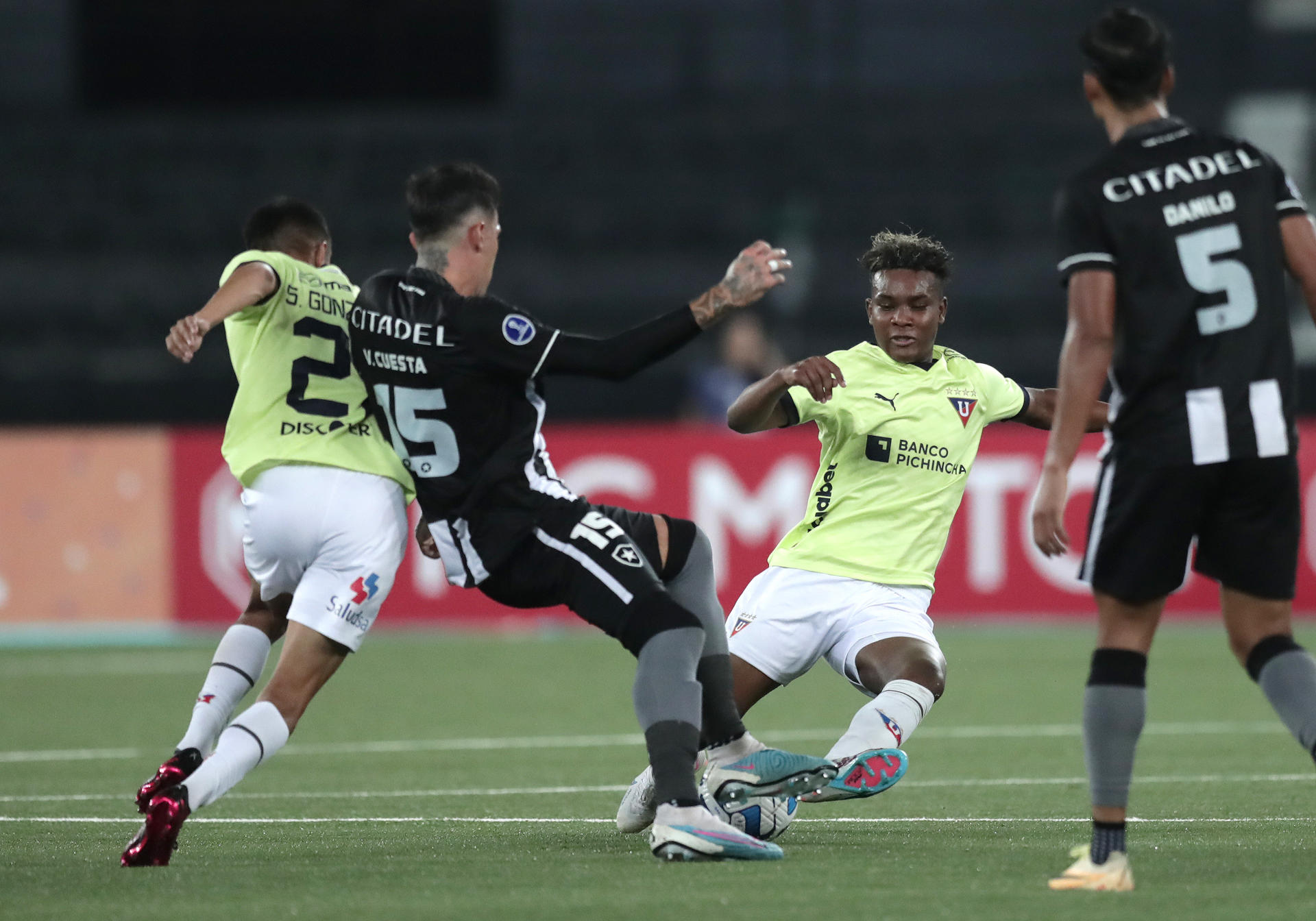 Liga de Quito empató ante Botafogo y mantuvo el liderato en el grupo de Magallanes