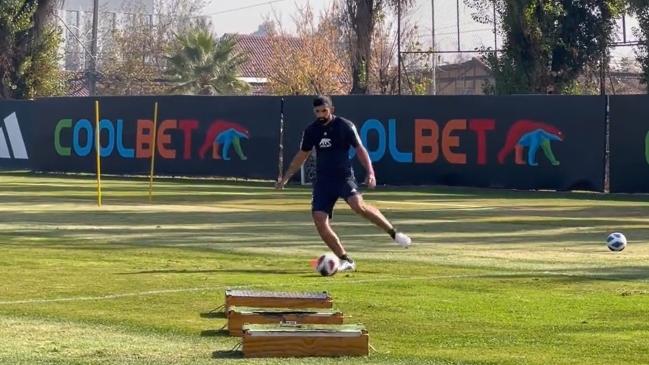 Emiliano Amor sigue trabajando en su extensa recuperación en el Estadio Monumental