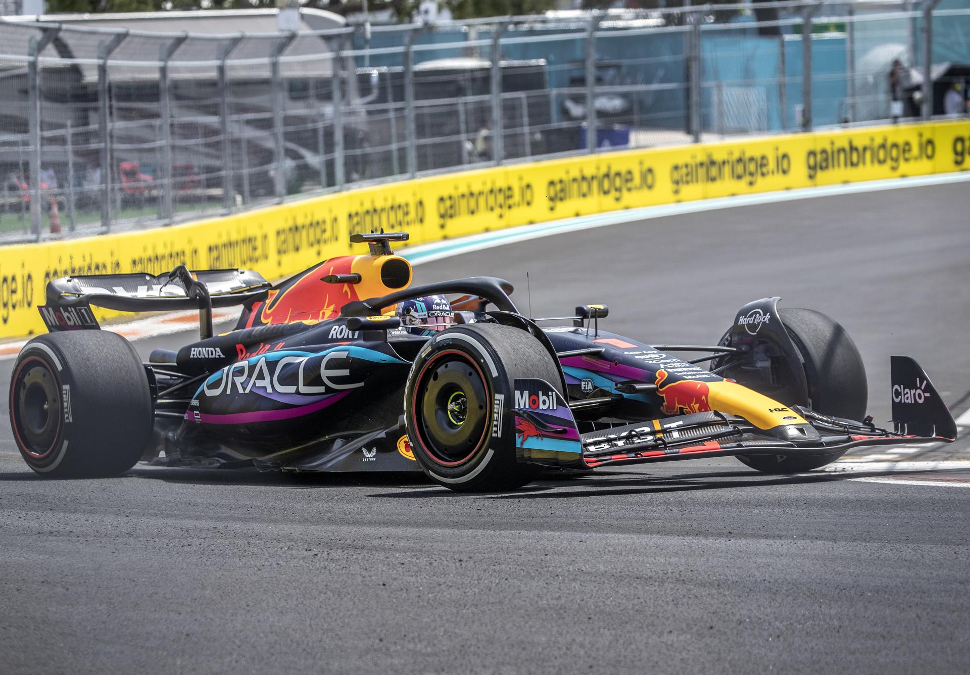 Max Verstappen lideró el segundo entrenamiento libre en Miami