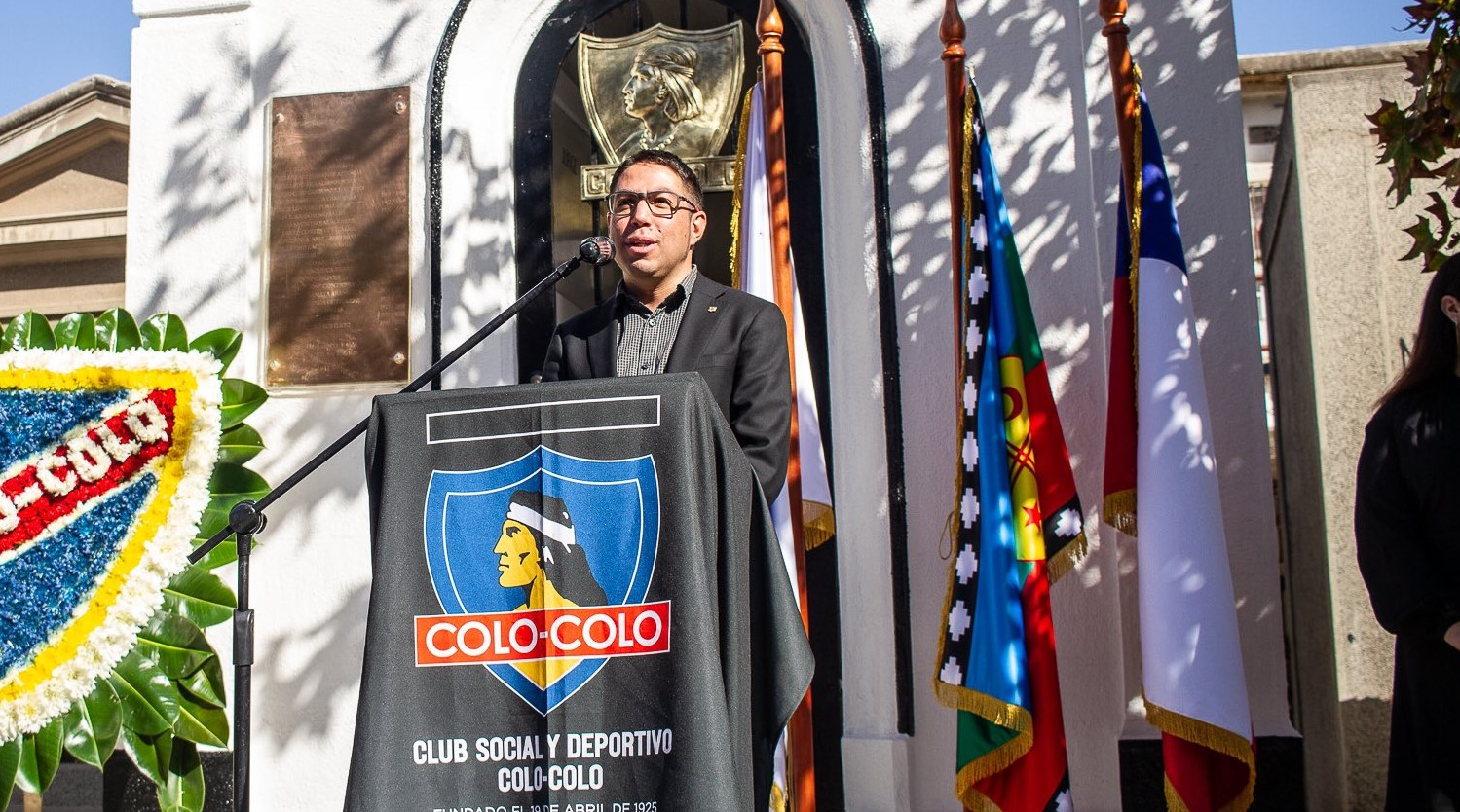 “Chilealbo” recibe la visita de Matías Camacho, presidente del Club Social y Deportivo Colo Colo