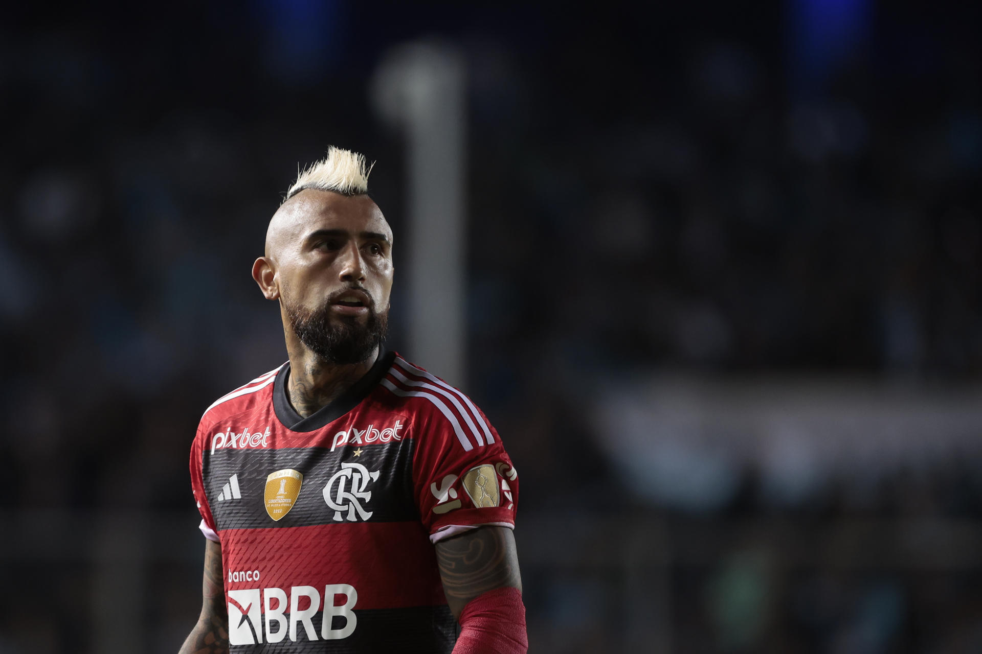 Arturo Vidal será titular en la visita de Flamengo a Atlético Paranaense en el Brasileirao