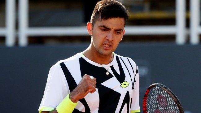 Tomás Barrios logró un sólido triunfo en su estreno en la qualy de Roma