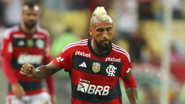 “No paramos hasta estar donde nos corresponde”: El aliento de Vidal tras el último traspié de Flamengo