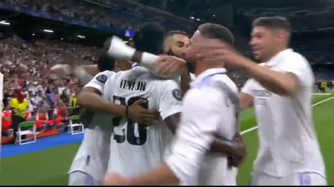 [VIDEO] Vinicius Junior adelantó a Real Madrid con golazo ante Manchester City