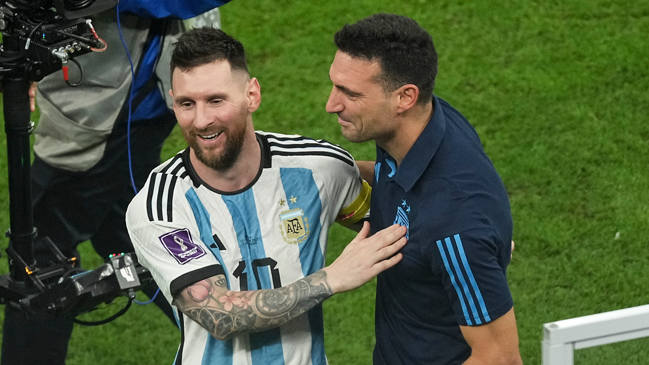 Scaloni: “Es importante darse cuenta de lo que necesita un jugador como Messi”