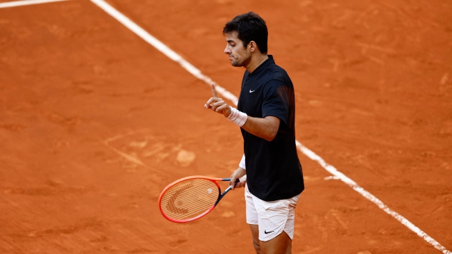 Cristian Garin sacó a relucir su oficio para debutar con éxito en Roma