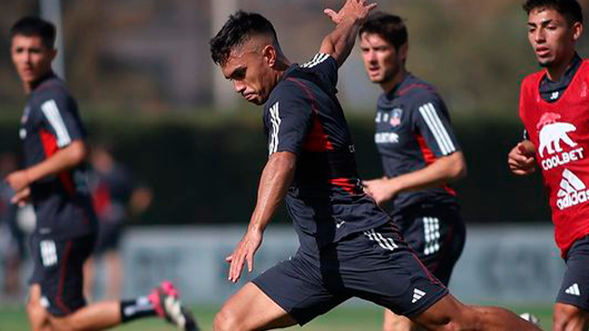 Dejó parado a De Paul: Vicente Pizarro brilló con un golazo en la práctica de Colo Colo