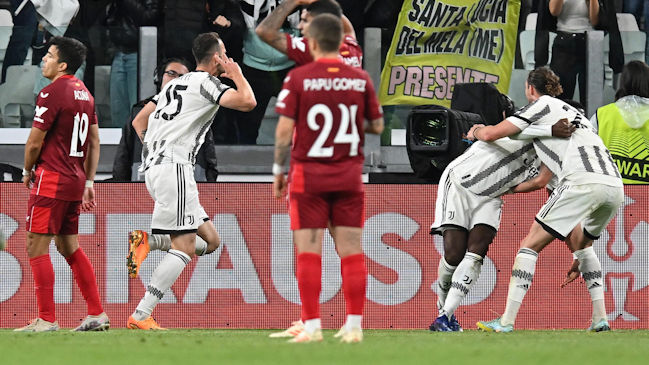 Federico Gatti fue el héroe de Juventus al anotar el agónico empate ante Sevilla en Europa League