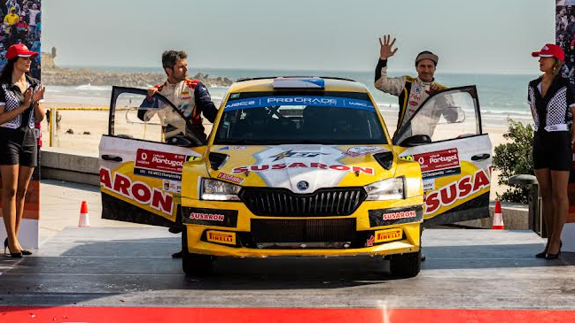Emilio Fernández se quedó con un histórico segundo lugar en el Rally de Portugal