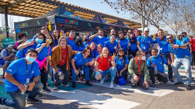 Más de 28 mil personas de todo el mundo se inscribieron para ser voluntario en Santiago 2023