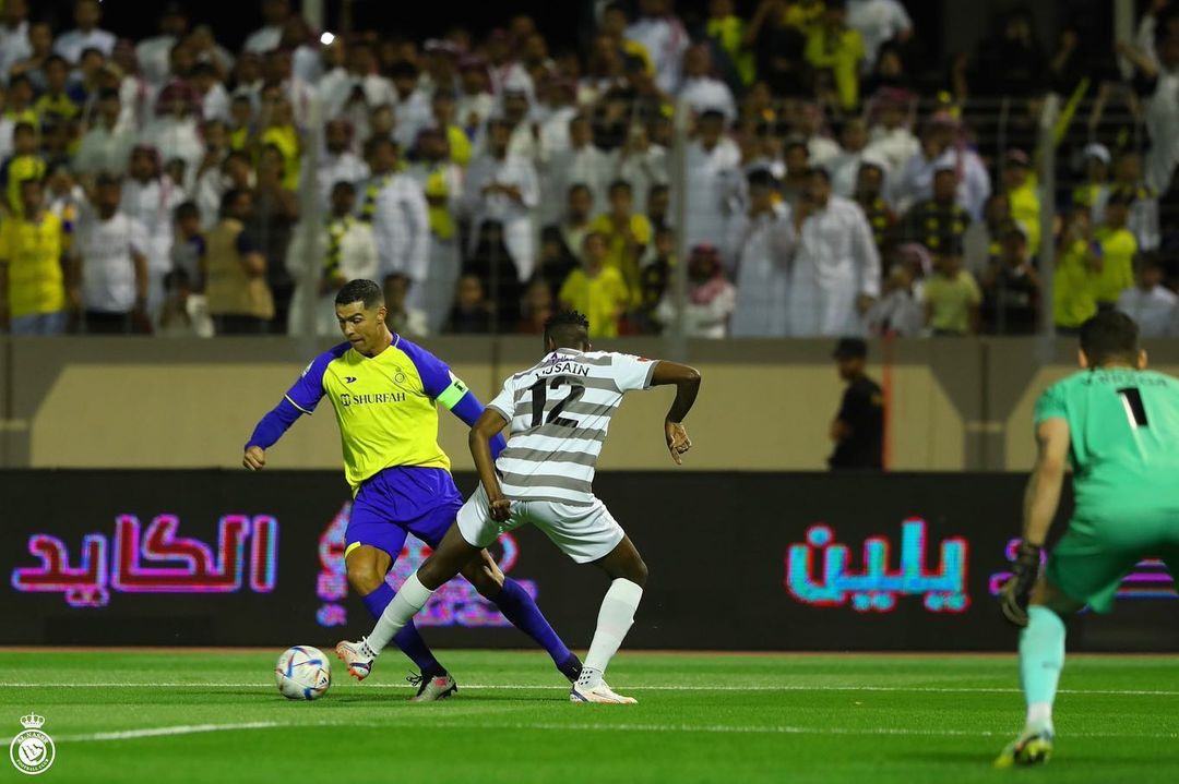Cristiano Ronaldo comandó triunfo de Al Nassr en la liga de Arabia Saudita