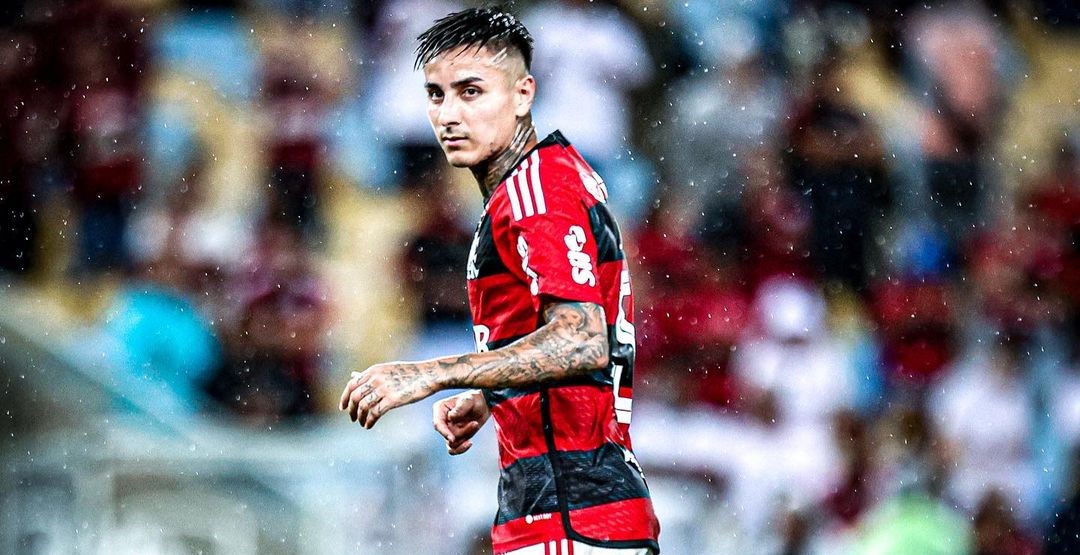 Erick Pulgar destacó en empate de Flamengo y Fluminense en la Copa de Brasil