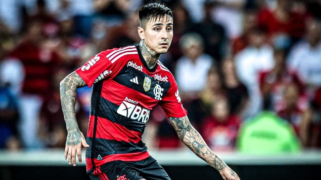 Erick Pulgar se llevó elogios de la prensa brasileña tras el clásico “Fla-Flu”