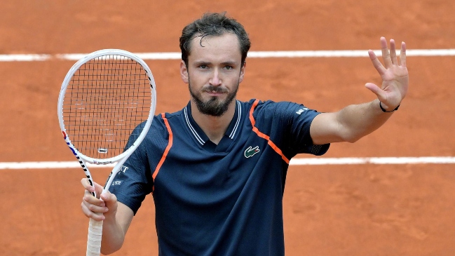Daniil Medvedev arrasó con Hanfmann y avanzó a semifinales en Roma