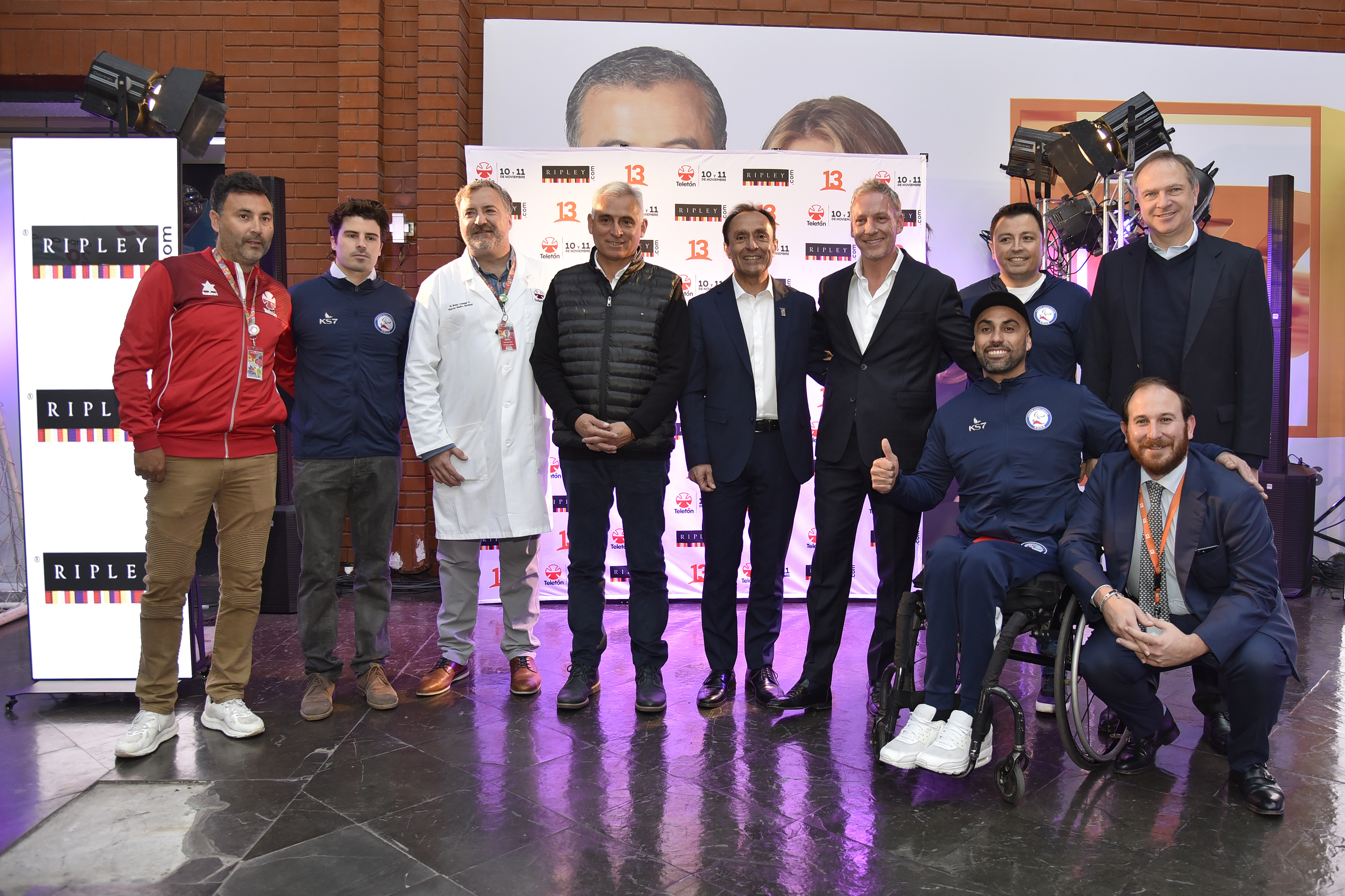 Ministro Jaime Pizarro dio el vamos a evento deportivo paralímpico “Campeones sin límites”