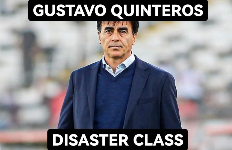 Los memes cargaron contra Quinteros tras la caída de Colo Colo ante Curicó