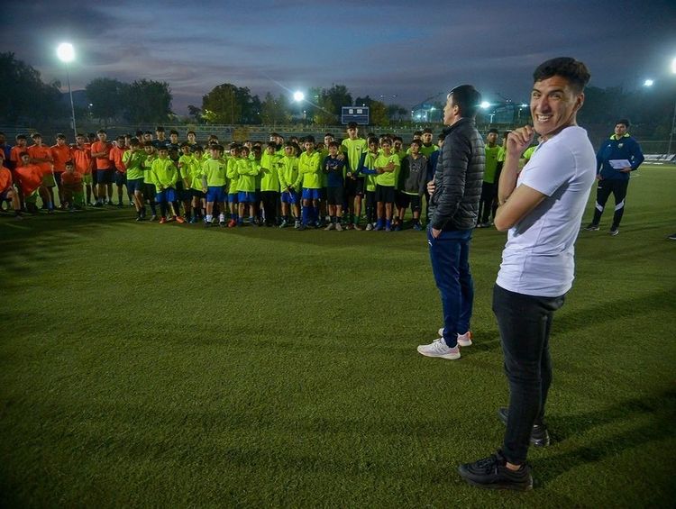 Marcelino Núñez vivió una jornada especial en Colina