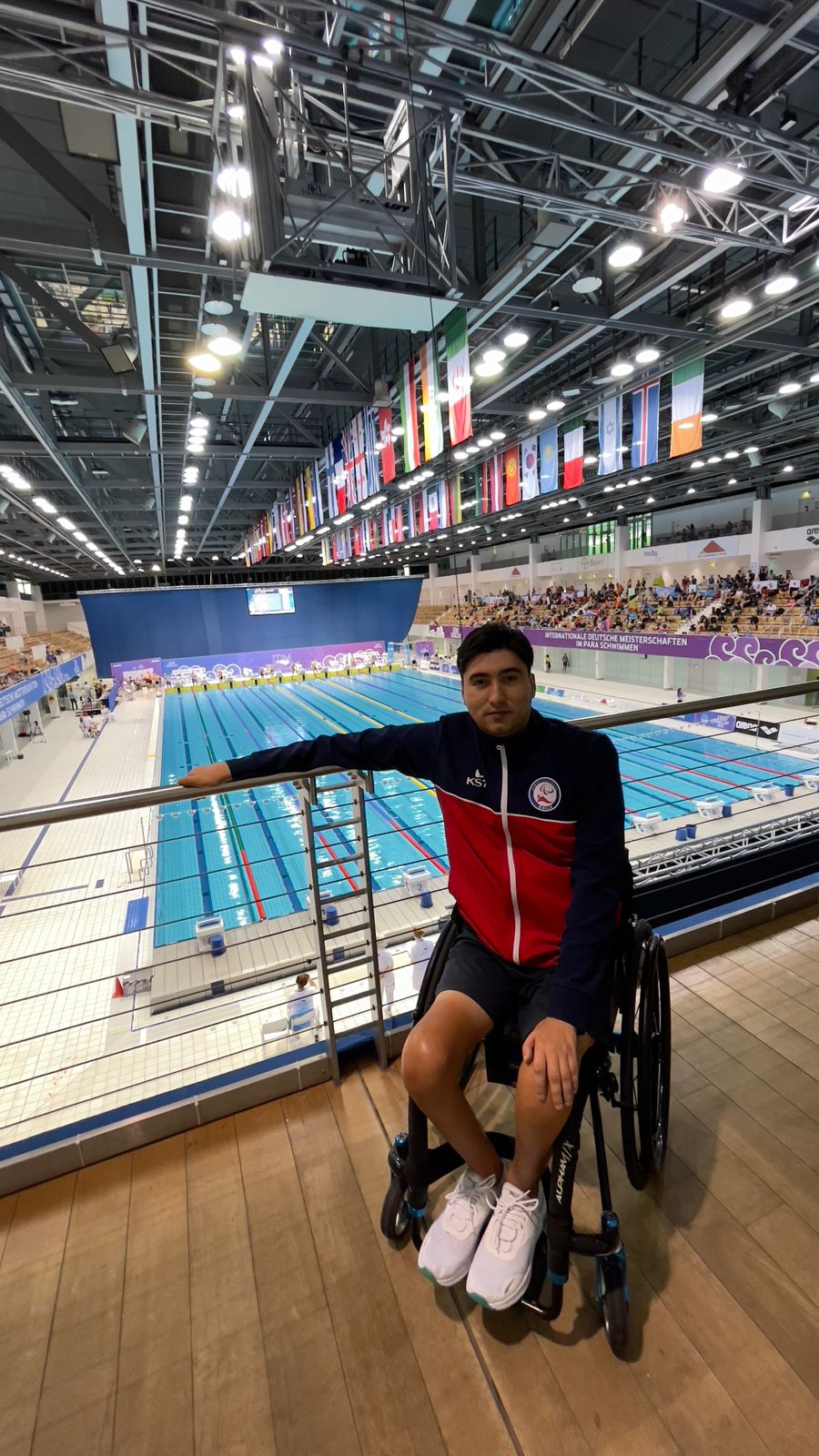 Patricio Larenas clasificó a Mundial de Paranatación y aseguró su cupo en Santiago 2023