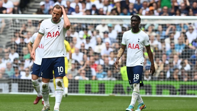 Harry Kane anotó un golazo, pero Brentford sorprendió a Tottenham en Londres