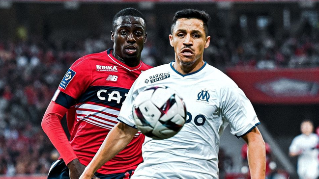 Marsella de Alexis sufrió una remontada de Lille que hipotecó su pase directo a la Champions