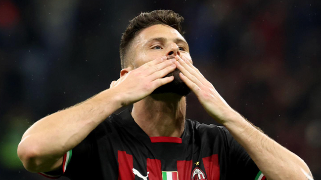 AC Milan arrolló a Sampdoria con “hat-trick” de Giroud incluido