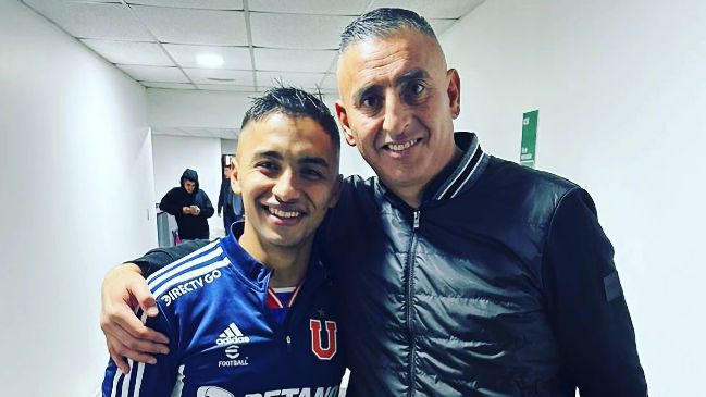 El afectuoso reencuentro de Jaime García con Nicolás Guerra