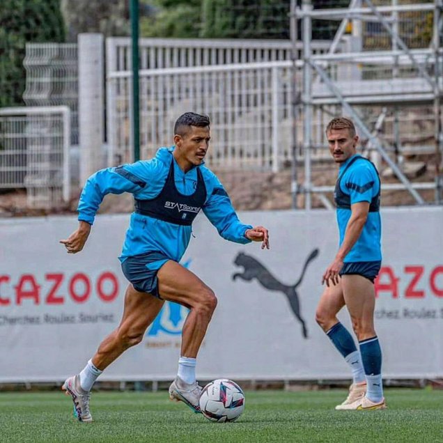 Alexis Sánchez mantiene sus exigentes trabajos en la recta final de la liga francesa