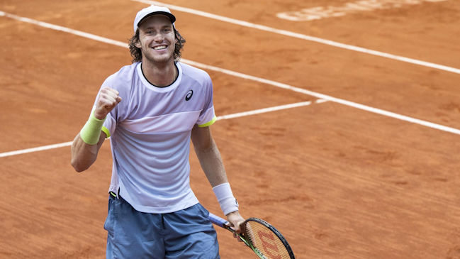 [VIDEO] El punto de partido que coronó a Nicolás Jarry como campeón en Ginebra