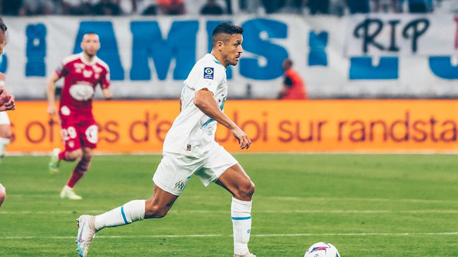 Marsella con Alexis Sánchez perdió su último partido de local a manos de Stade Brestois