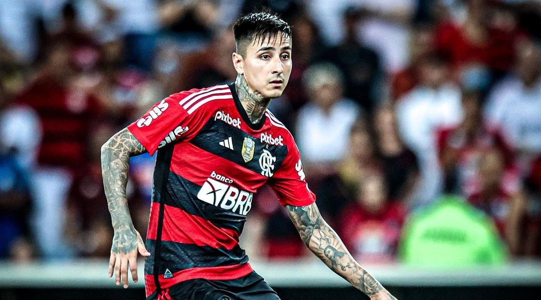 Con Pulgar titular y Vidal en la banca: Flamengo sufrió para empatar con Cruzeiro