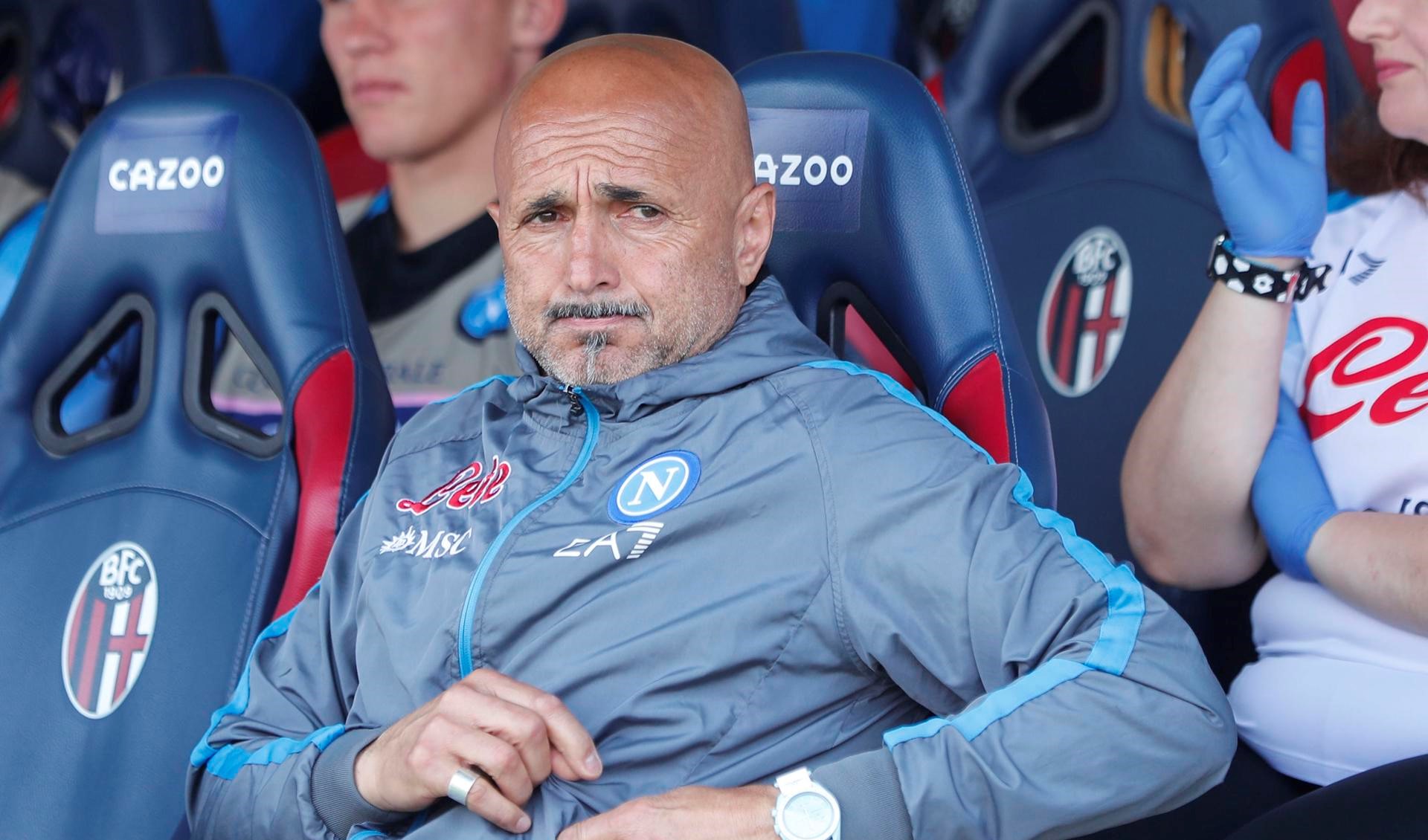 Luciano Spalletti no continuará como técnico de Napoli en la próxima temporada