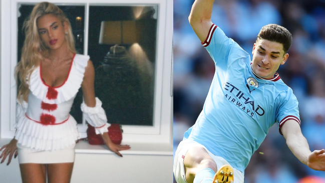 [VIDEO] El gesto de la hija de Guardiola con Julián Alvarez que se viralizó